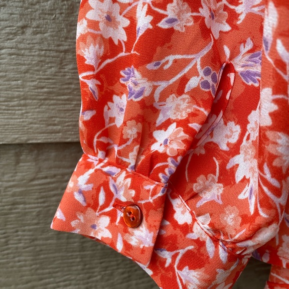 Violet & Claire Women’s floral blouse Top, M - Picture 13 of 13